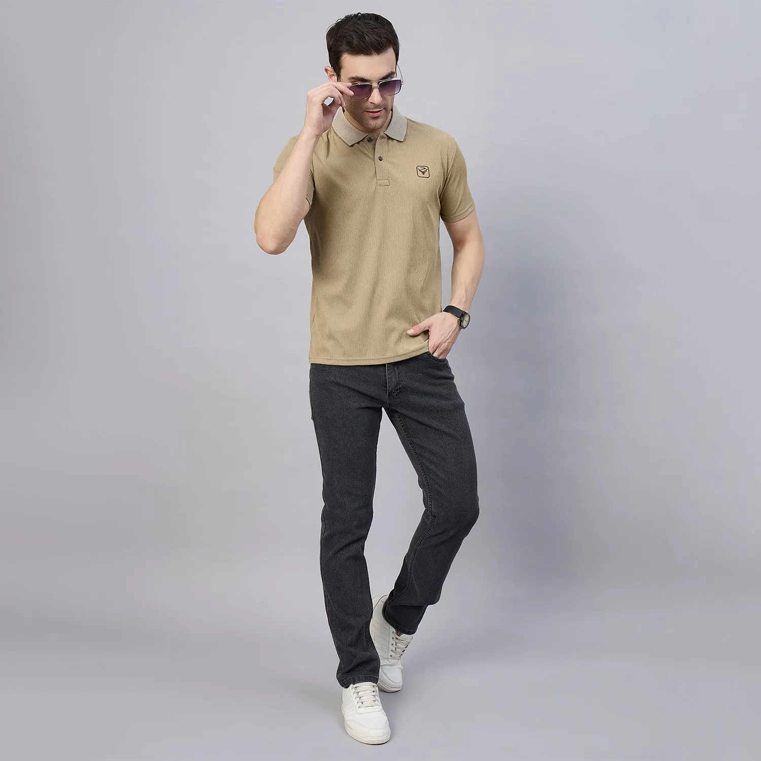 Duke Men Half Sleeve Cotton Polo Tshirt (ON2210)