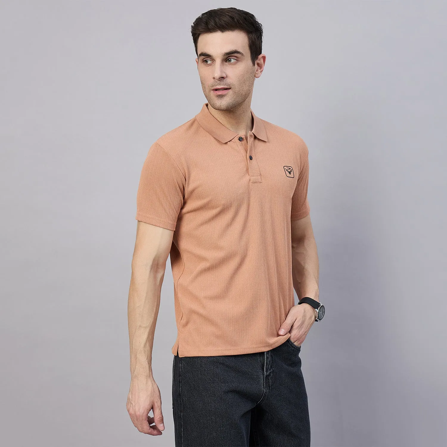 Duke Men Half Sleeve Cotton Polo Tshirt (ON2210)