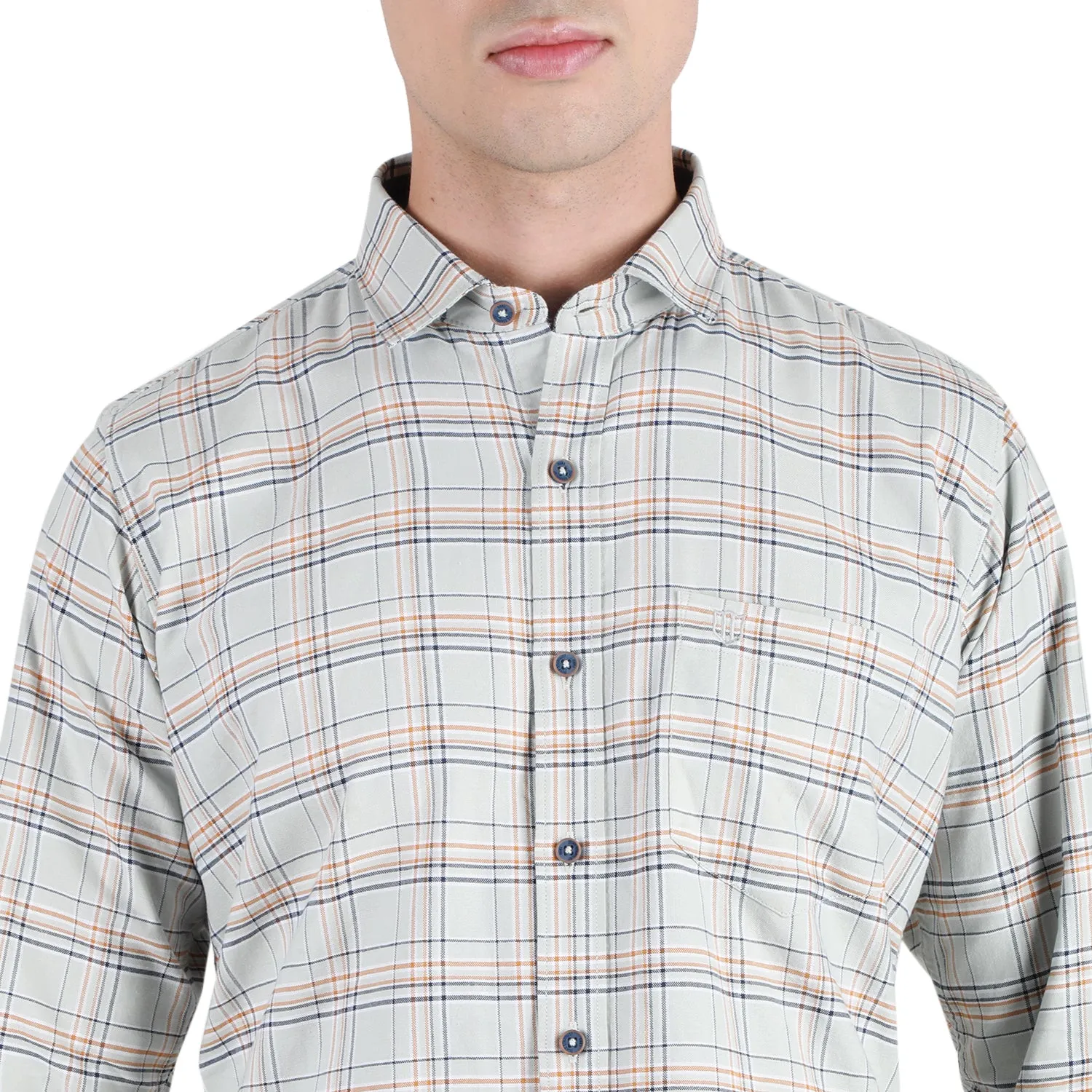 Duke Stardust Men Full Sleeve Cotton Shirt (SDO8CKOE)