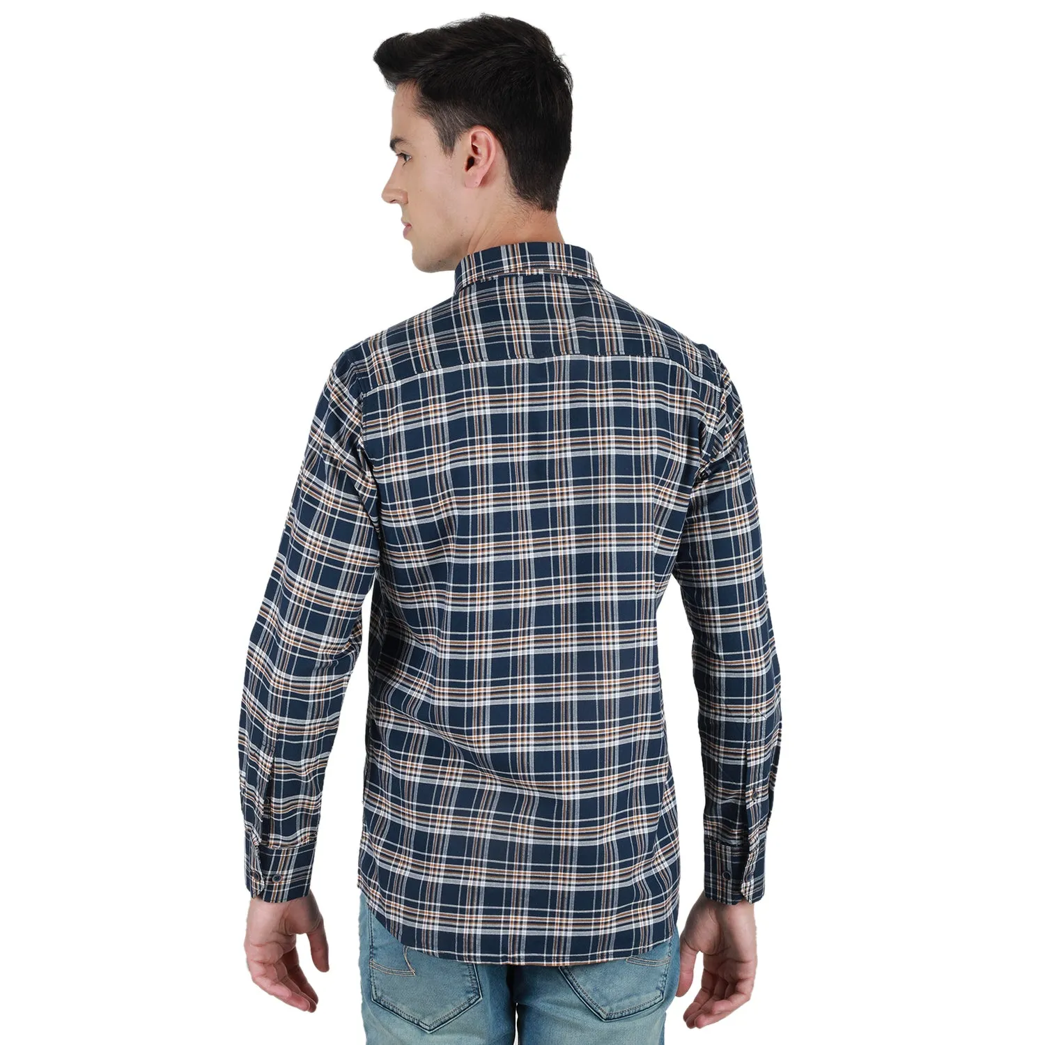 Duke Stardust Men Full Sleeve Cotton Shirt (SDO8CKOE)