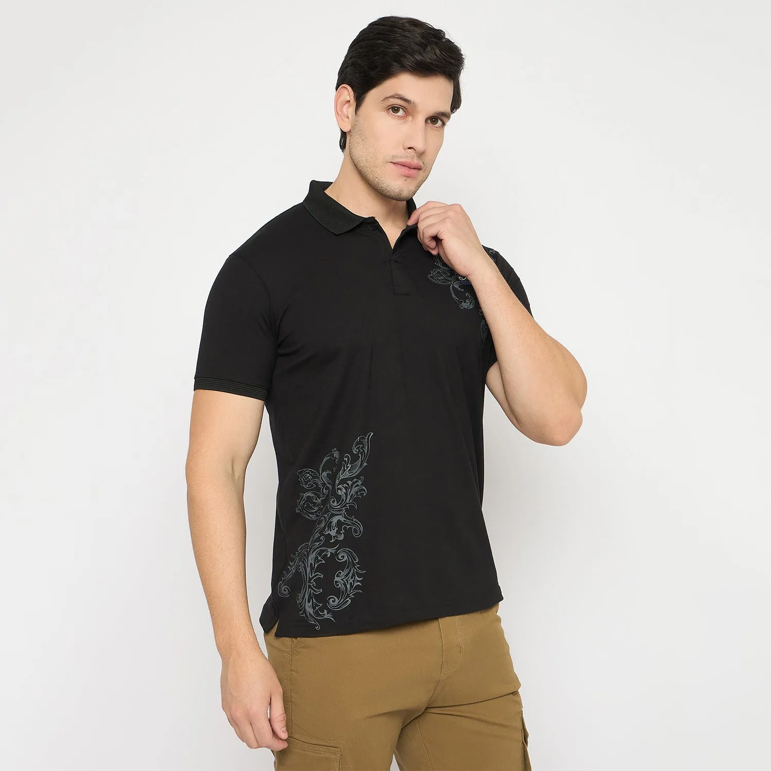 Duke Urban Men Half Sleeve Cotton Polo Tshirt (LF7306)