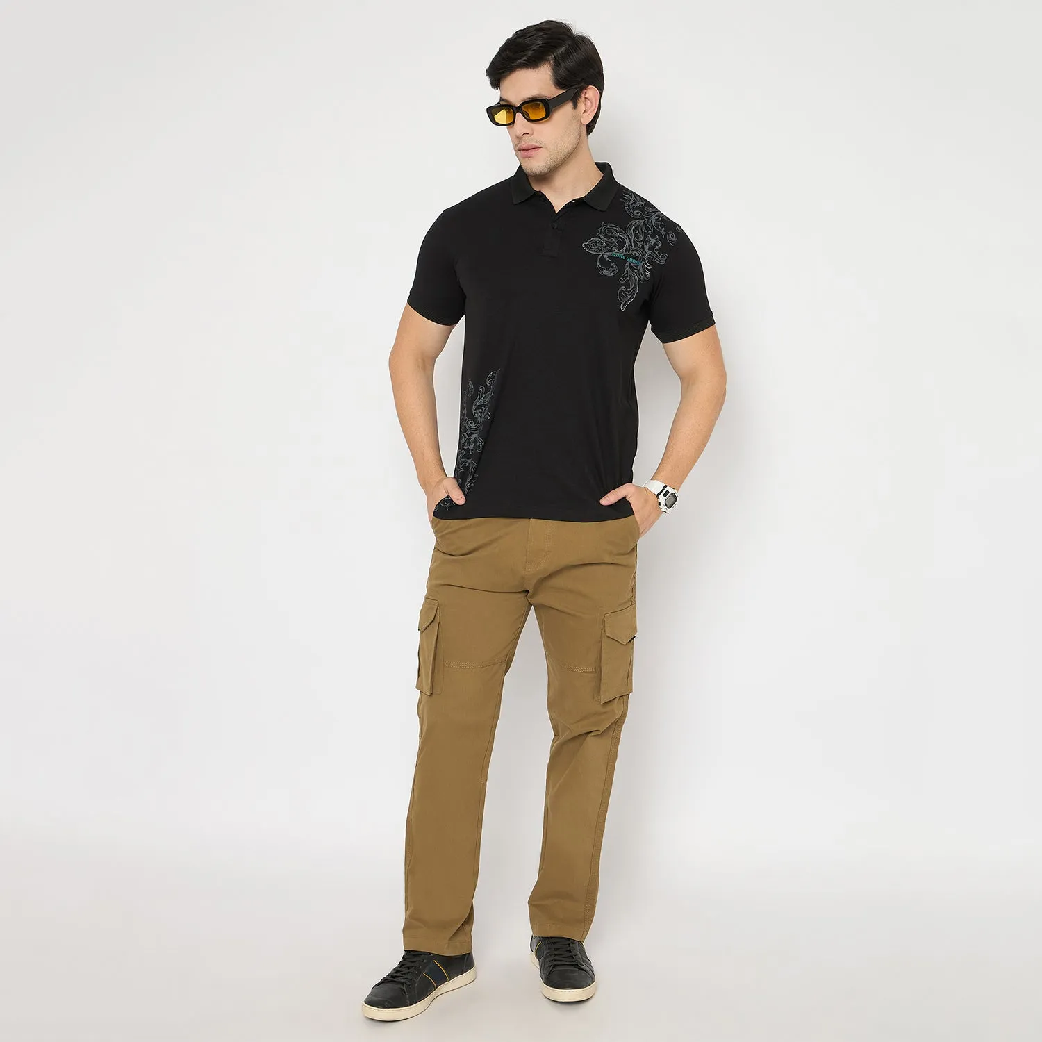 Duke Urban Men Half Sleeve Cotton Polo Tshirt (LF7306)