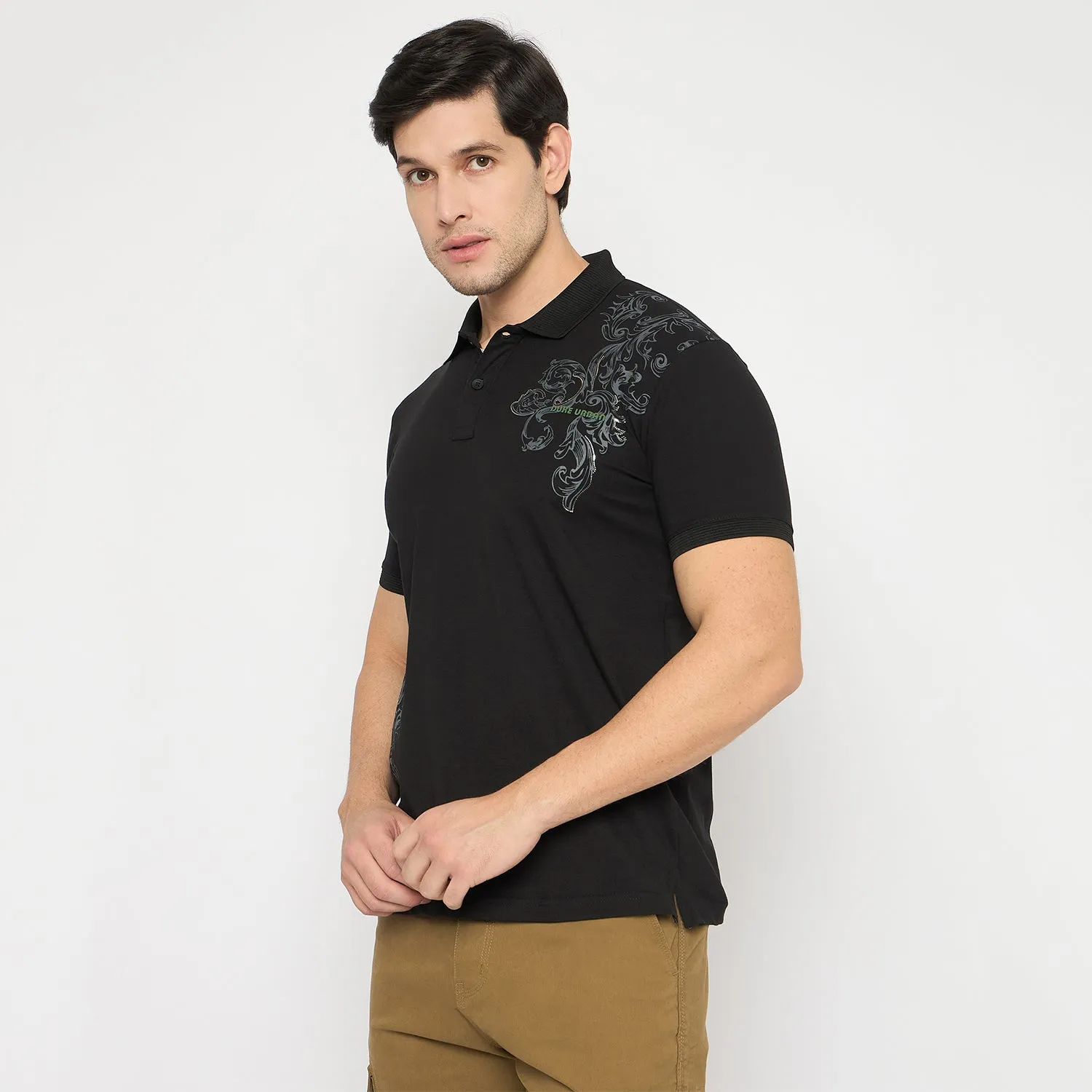 Duke Urban Men Half Sleeve Cotton Polo Tshirt (LF7306)
