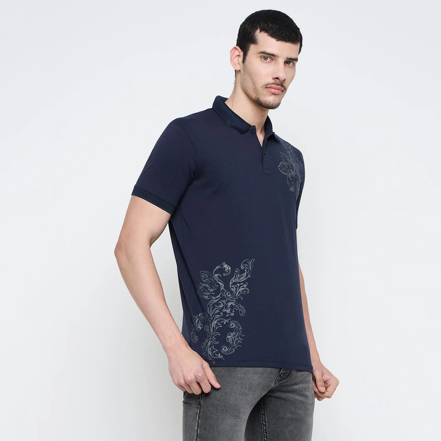 Duke Urban Men Half Sleeve Cotton Polo Tshirt (LF7306)