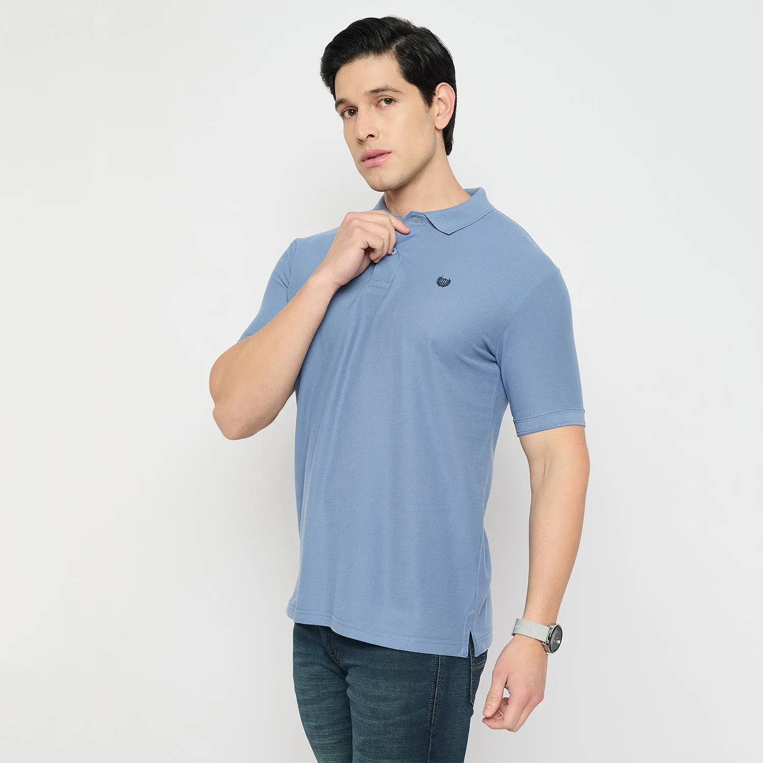 Duke Urban Men Half Sleeve Cotton Polo Tshirt (SD65)