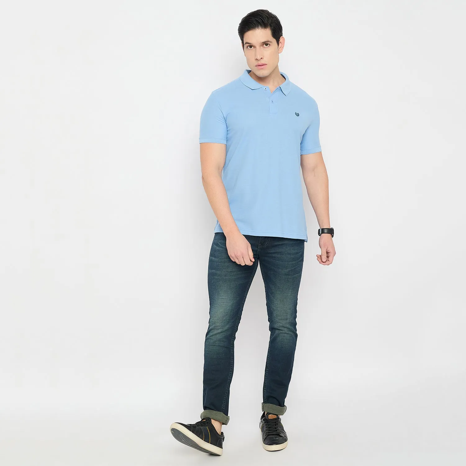 Duke Urban Men Half Sleeve Cotton Polo Tshirt (SD65)