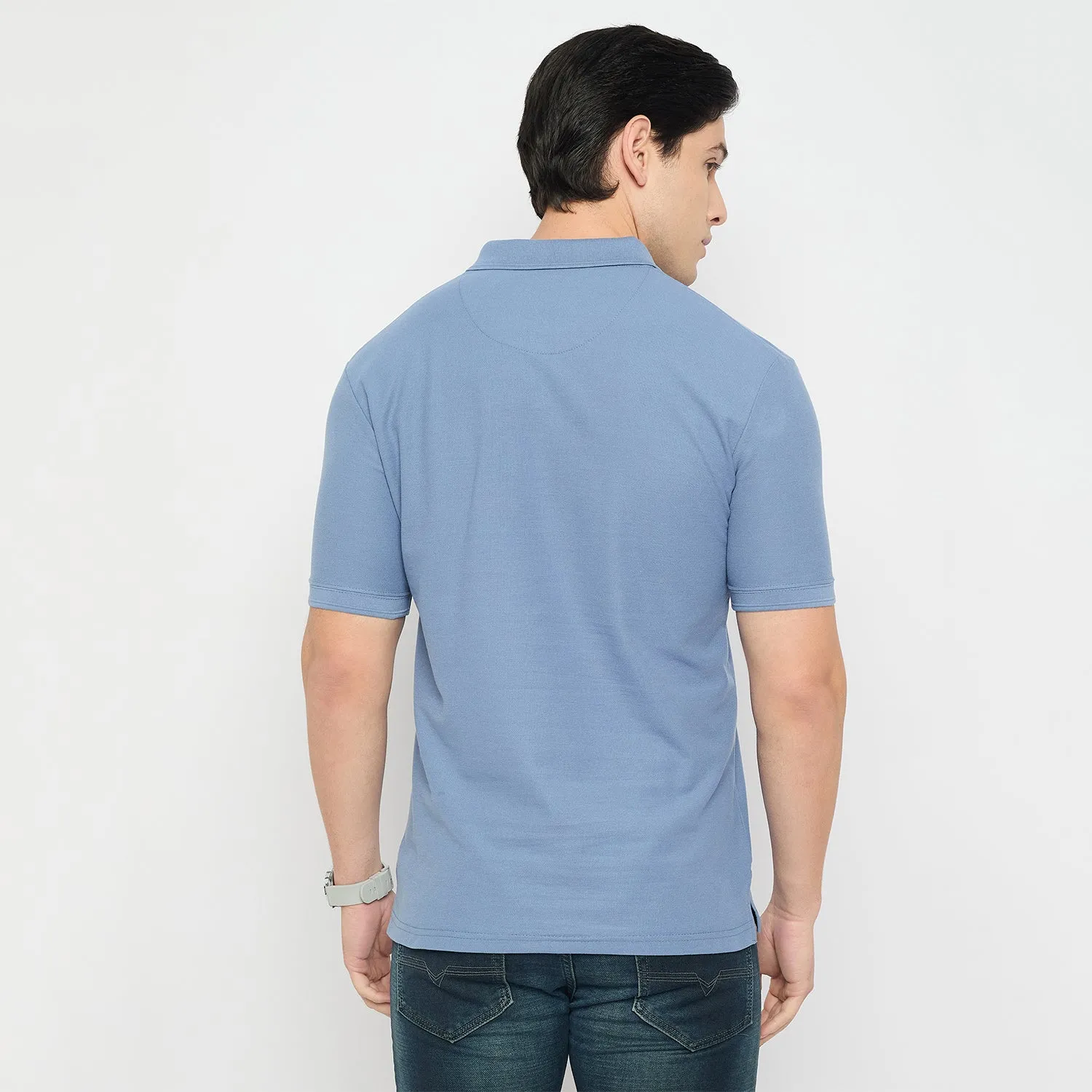 Duke Urban Men Half Sleeve Cotton Polo Tshirt (SD65)