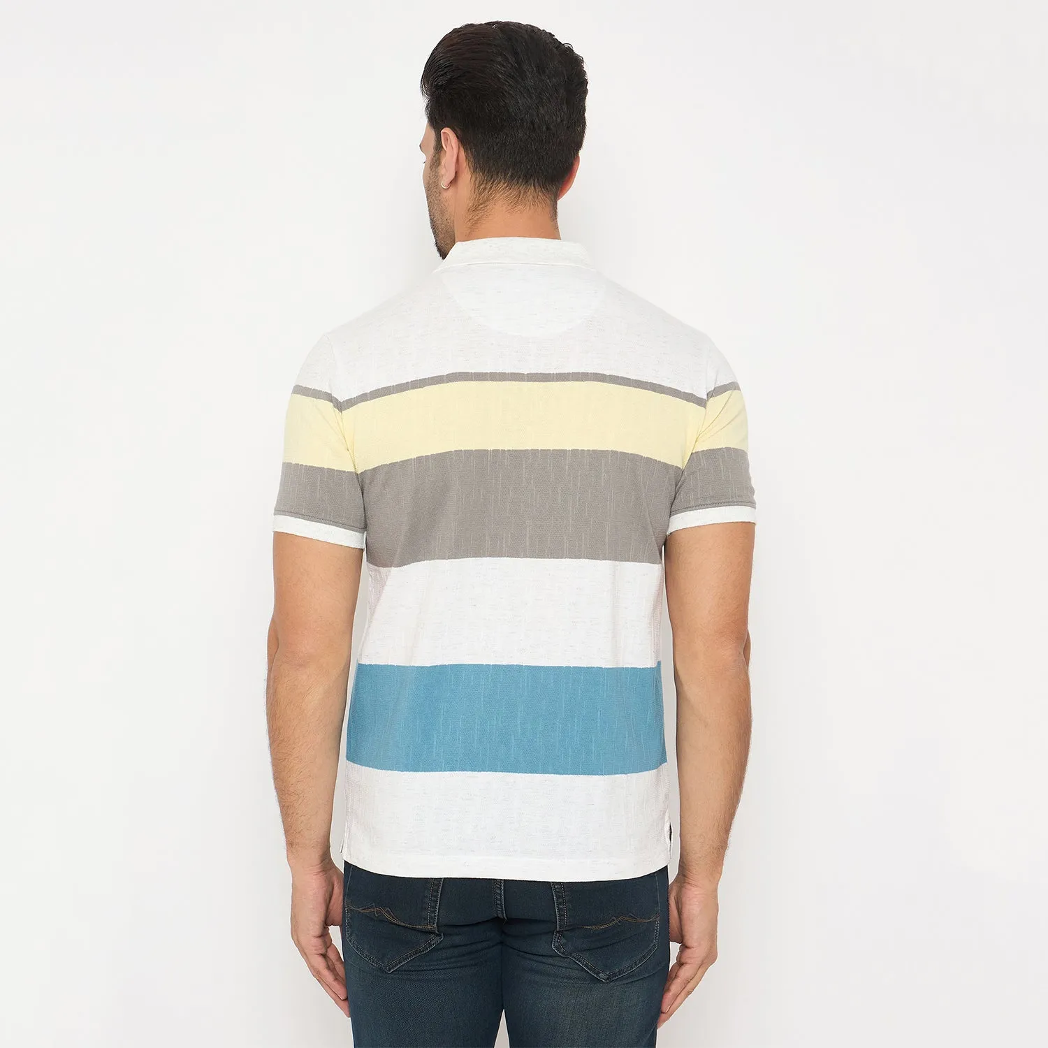 Duke Urban Men Half Sleeve Cotton Tshirt (LF7365)