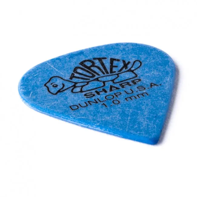 Dunlop Tortex Sharp -plektrat 1.00 mm, 12 kpl