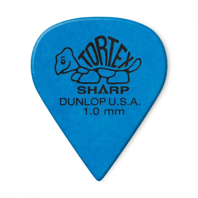 Dunlop Tortex Sharp -plektrat 1.00 mm, 12 kpl