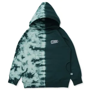 Duo Tie Dye Hood - Forest
