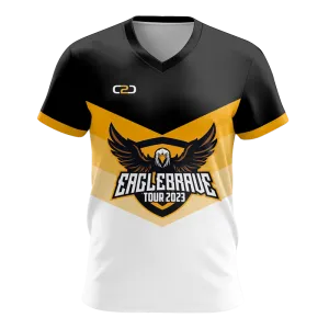 Eagle Brave V Neck Warmup Shirt Design Your Own Custom
