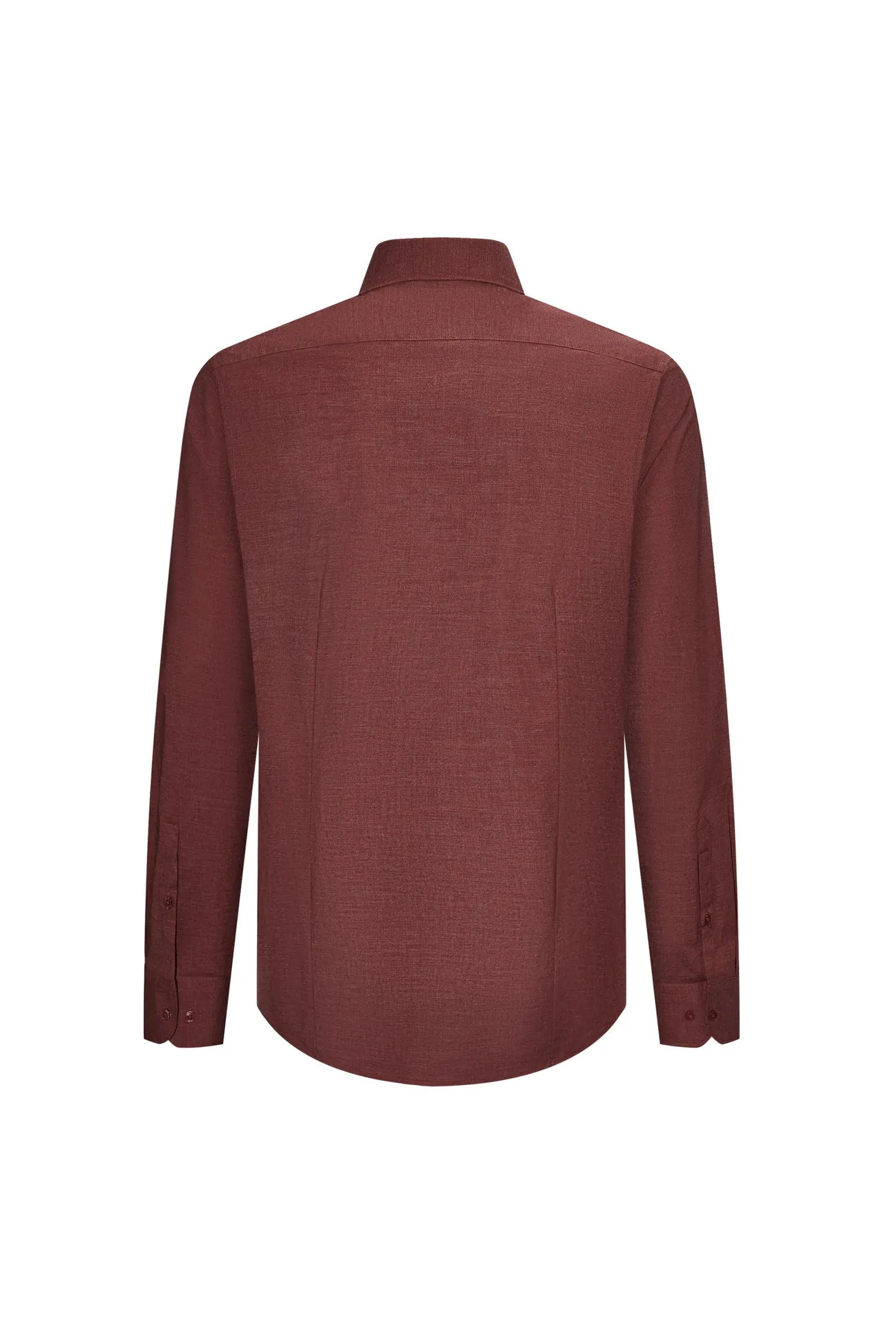 Easy Care Stretch Poplin Shirt in Smart Fit Classic Collar