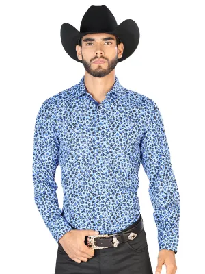El General Mens Long Sleeve Shirt (Light Blue)