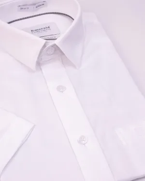 Emerald Corporate Dobby Regular Fit-Fog