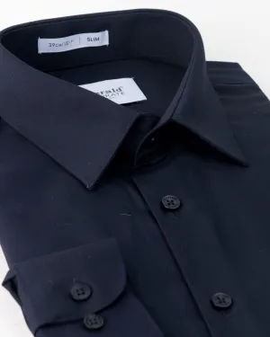 Emerald Corporate Plain Slim Fit-Midnight
