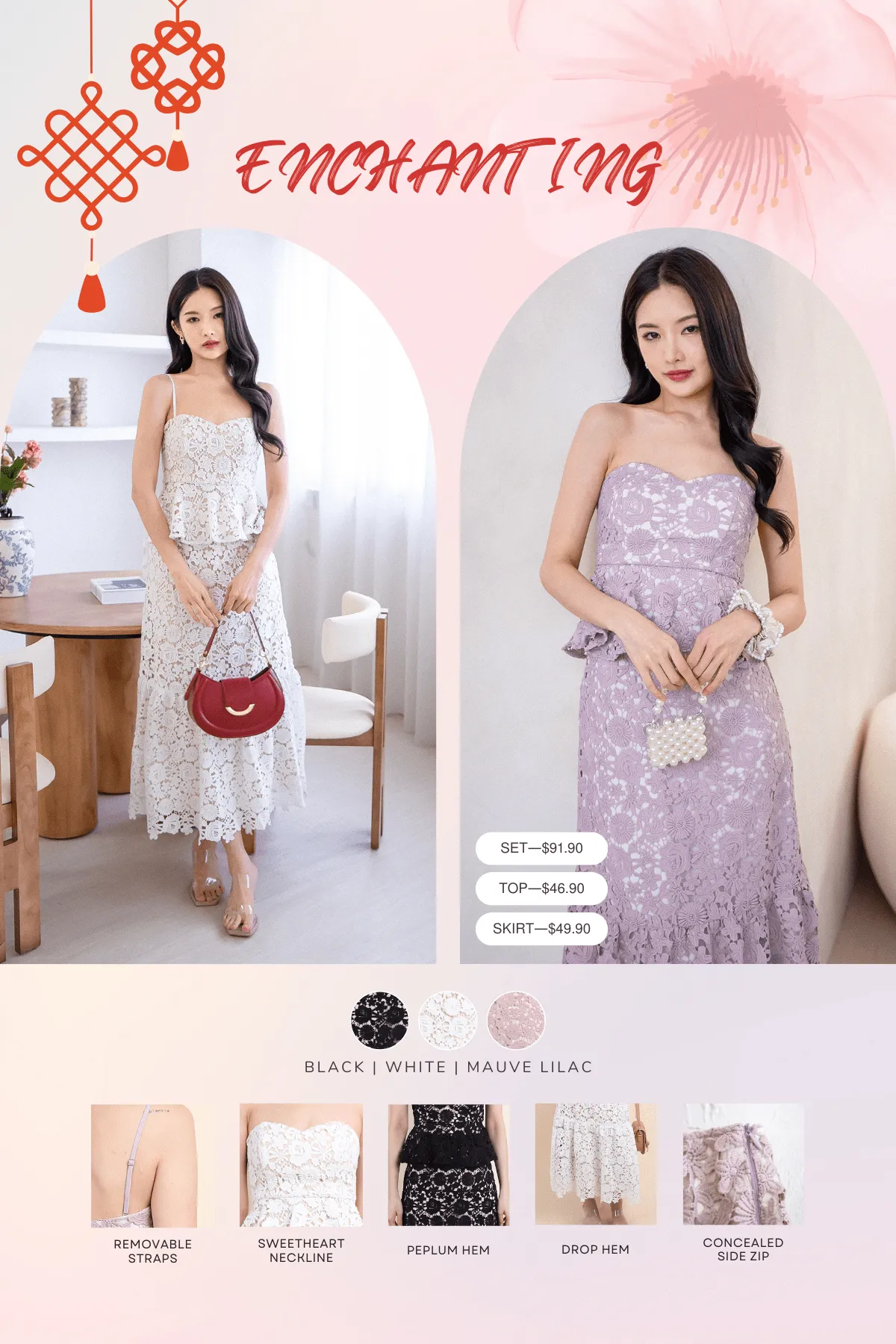 ENCHANTING CROCHET MAXI SKIRT IN WHITE