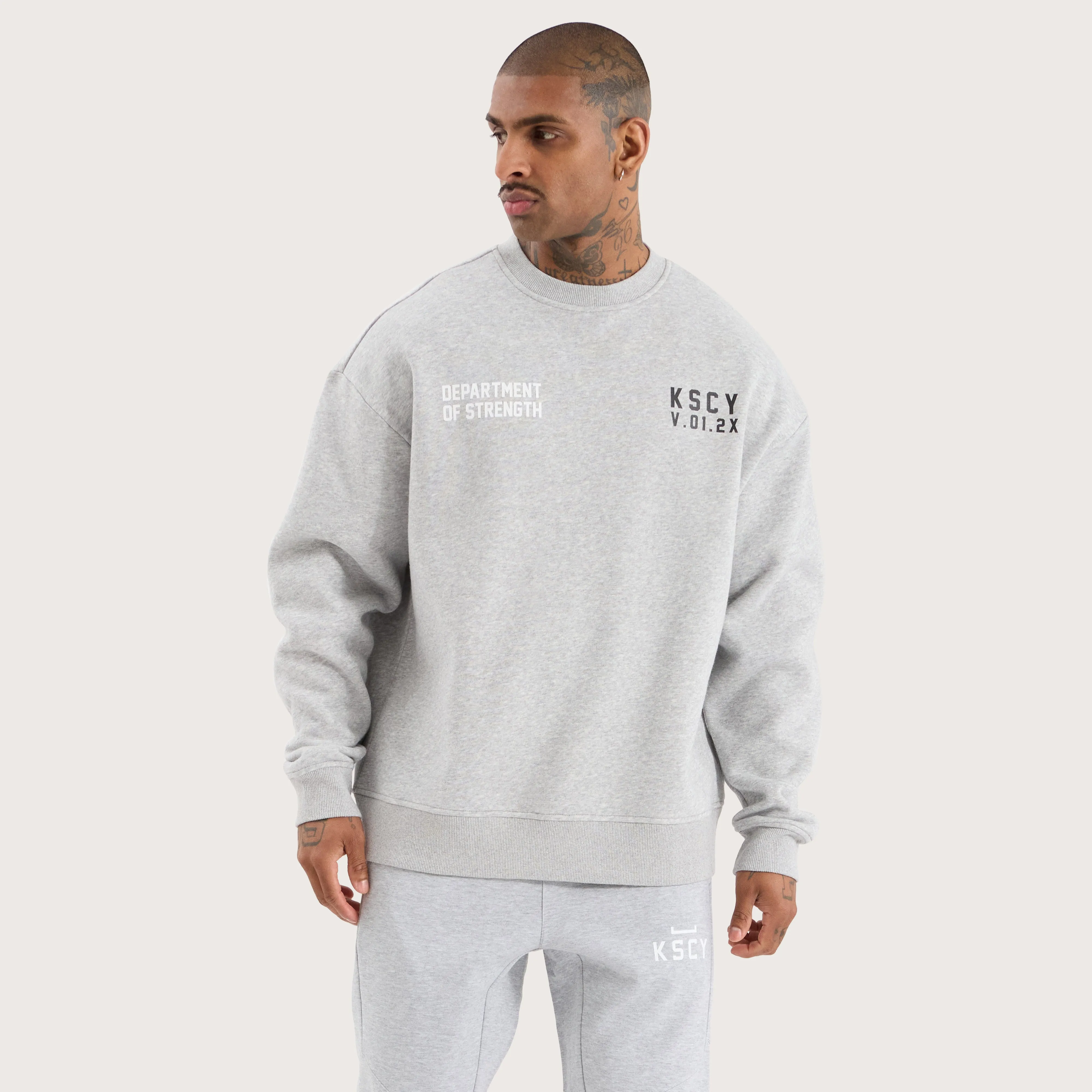 Epic Relaxed Sweater Grey Marle