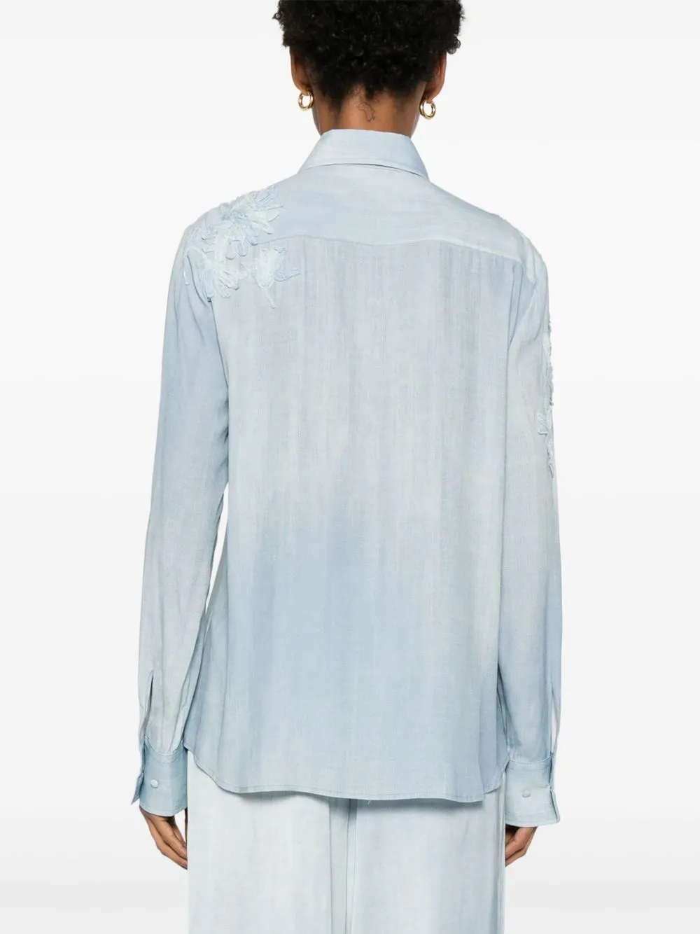 Ermanno Scervino Shirts Clear Blue