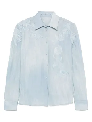 Ermanno Scervino Shirts Clear Blue