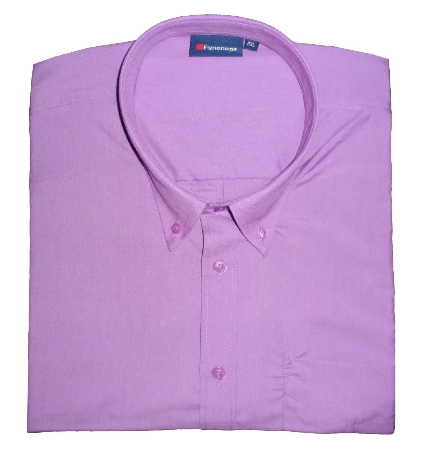 ESPIONAGE EASY CARE LONG SLEEVE BUTTON DOWN COLLAR SHIRTS SIZE 2XL TO 8X  Multiple Options