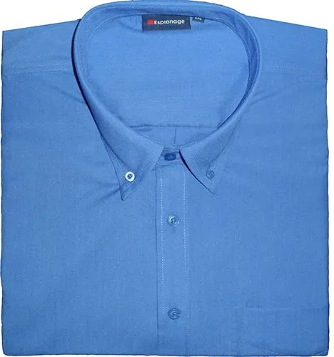 ESPIONAGE EASY CARE LONG SLEEVE BUTTON DOWN COLLAR SHIRTS SIZE 2XL TO 8X  Multiple Options