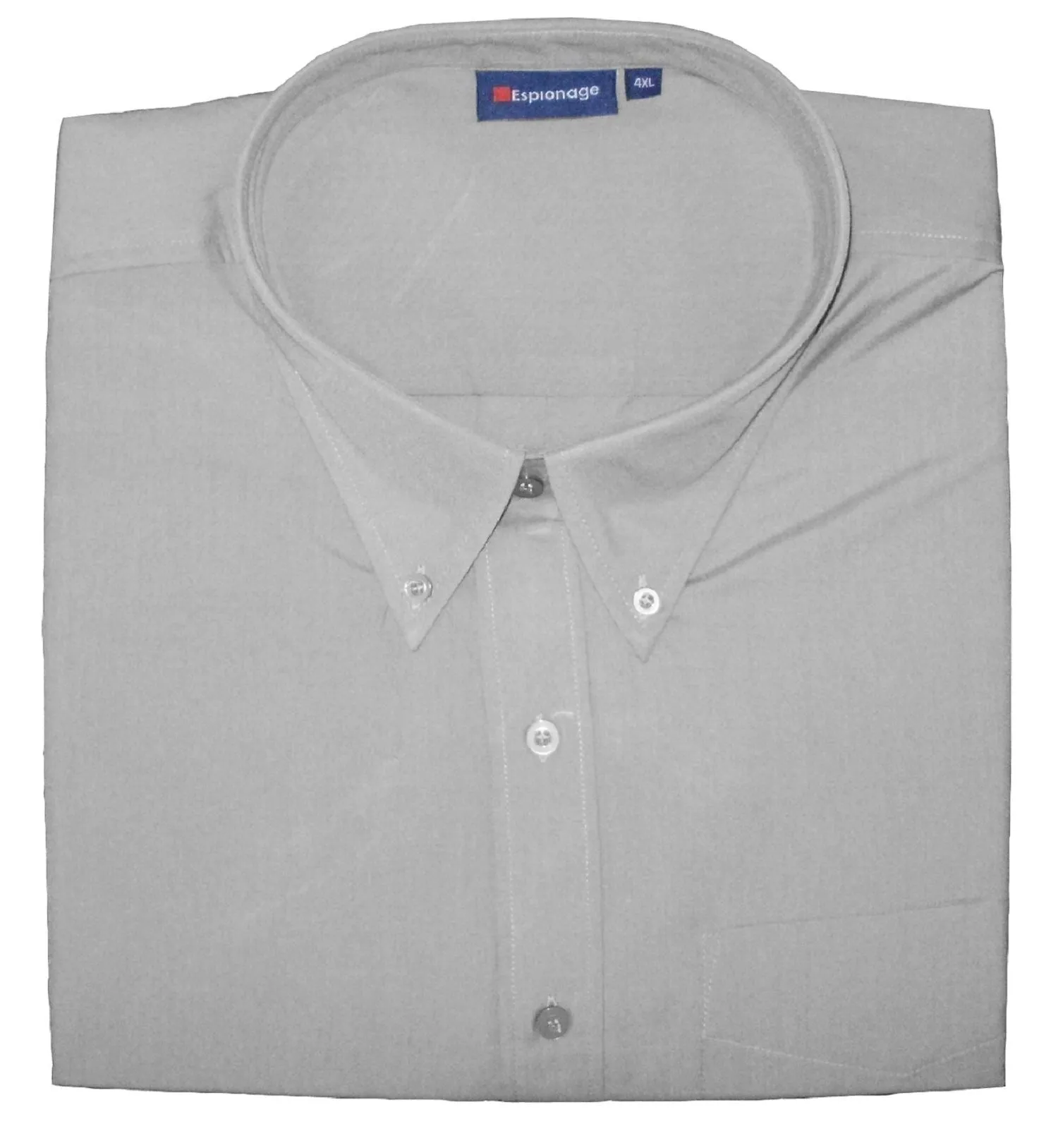 ESPIONAGE EASY CARE LONG SLEEVE BUTTON DOWN COLLAR SHIRTS SIZE 2XL TO 8X  Multiple Options