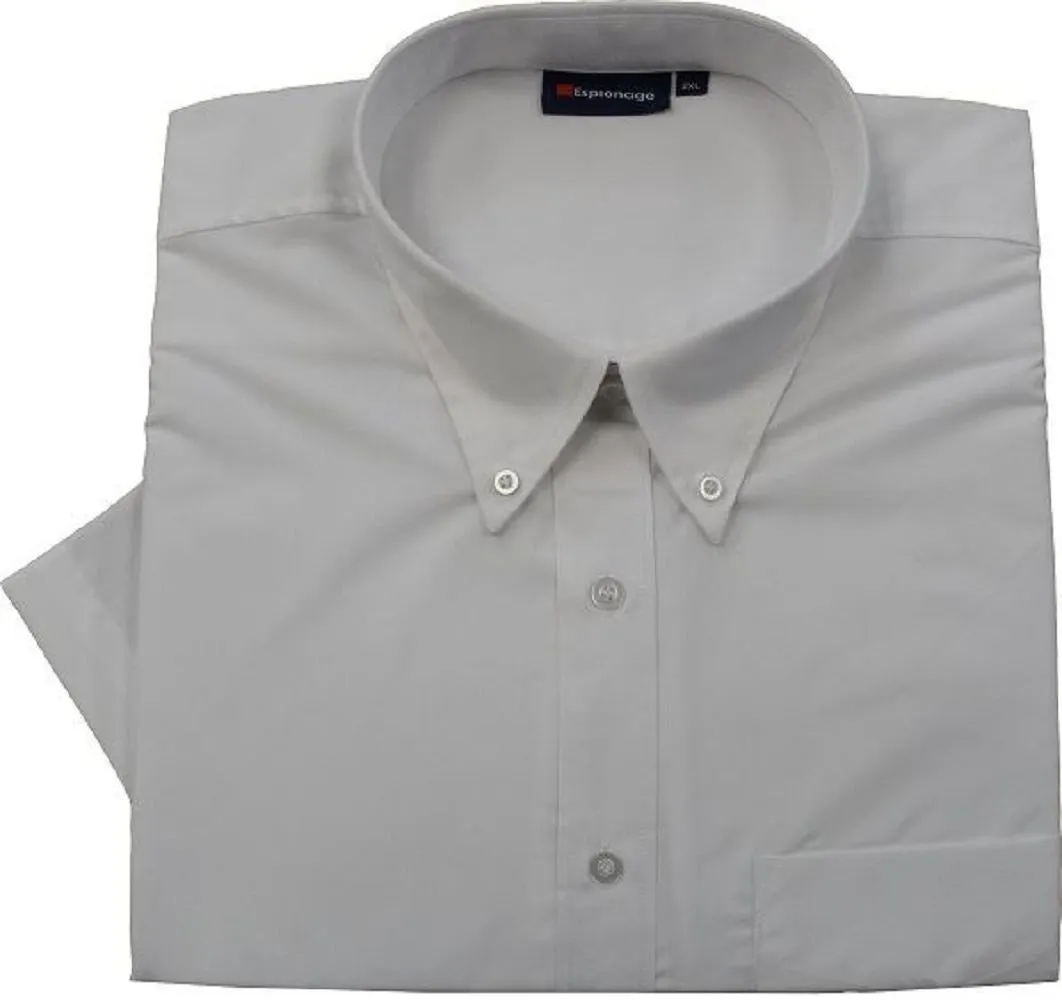 Espionage Mens Easy Care Poly Viscose SS Shirts in Size 2XL-8XL, Multi Options