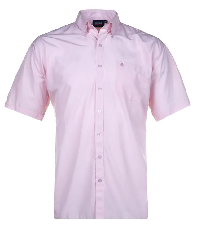 Espionage Mens Easy Care Poly Viscose SS Shirts in Size 2XL-8XL, Multi Options