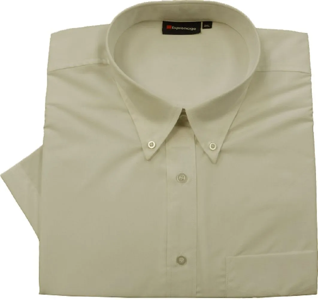 Espionage Mens Easy Care Poly Viscose SS Shirts in Size 2XL-8XL, Multi Options