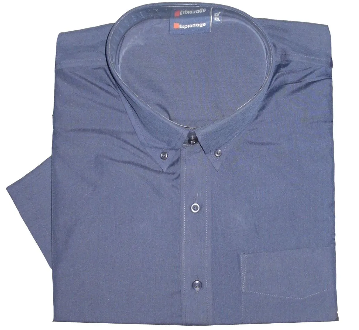 Espionage Mens Easy Care Poly Viscose SS Shirts in Size 2XL-8XL, Multi Options