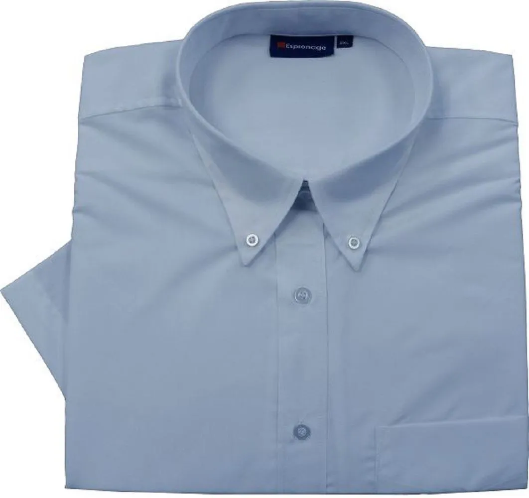 Espionage Mens Easy Care Poly Viscose SS Shirts in Size 2XL-8XL, Multi Options