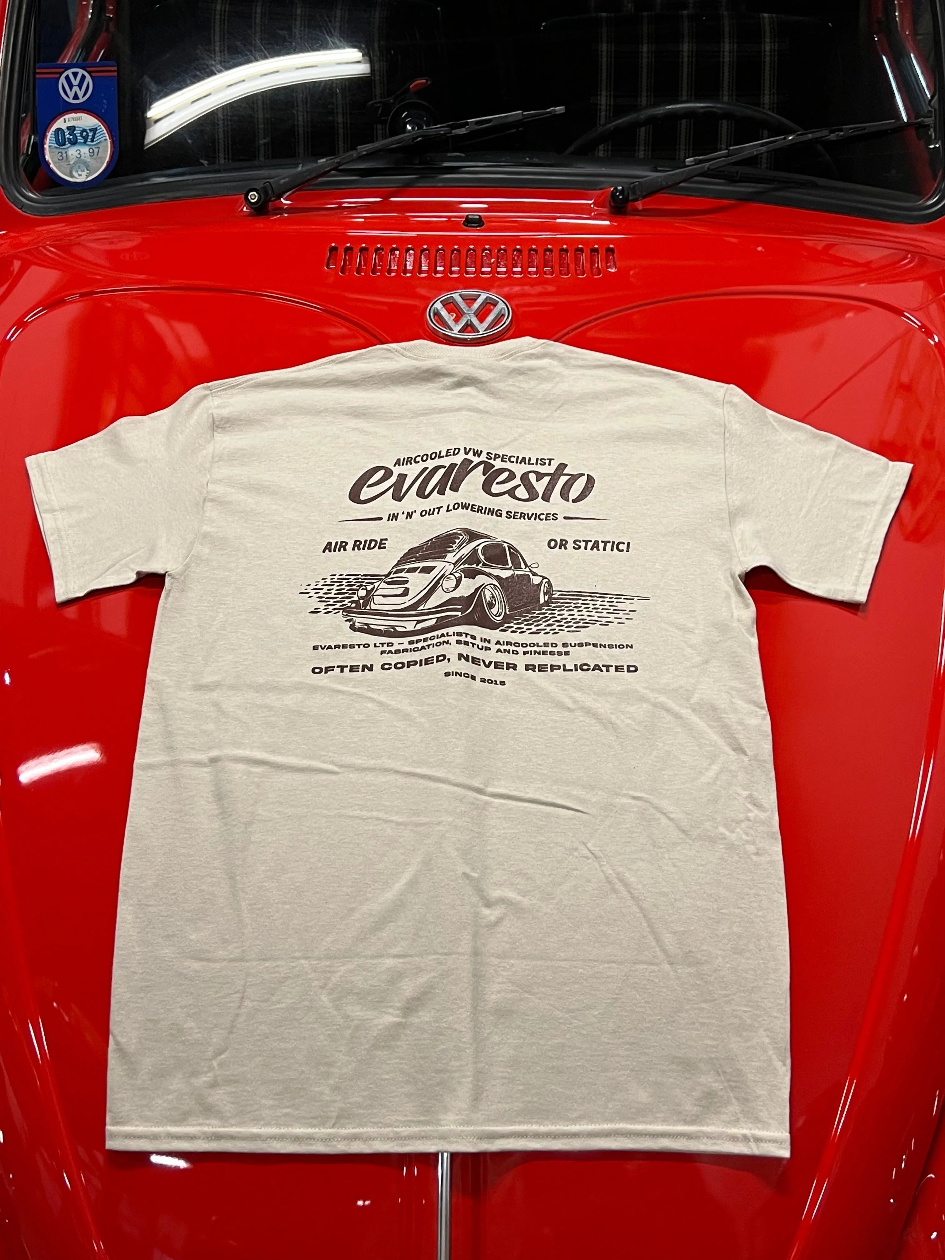 EvaResto Official In' N' Out T-Shirt - Black