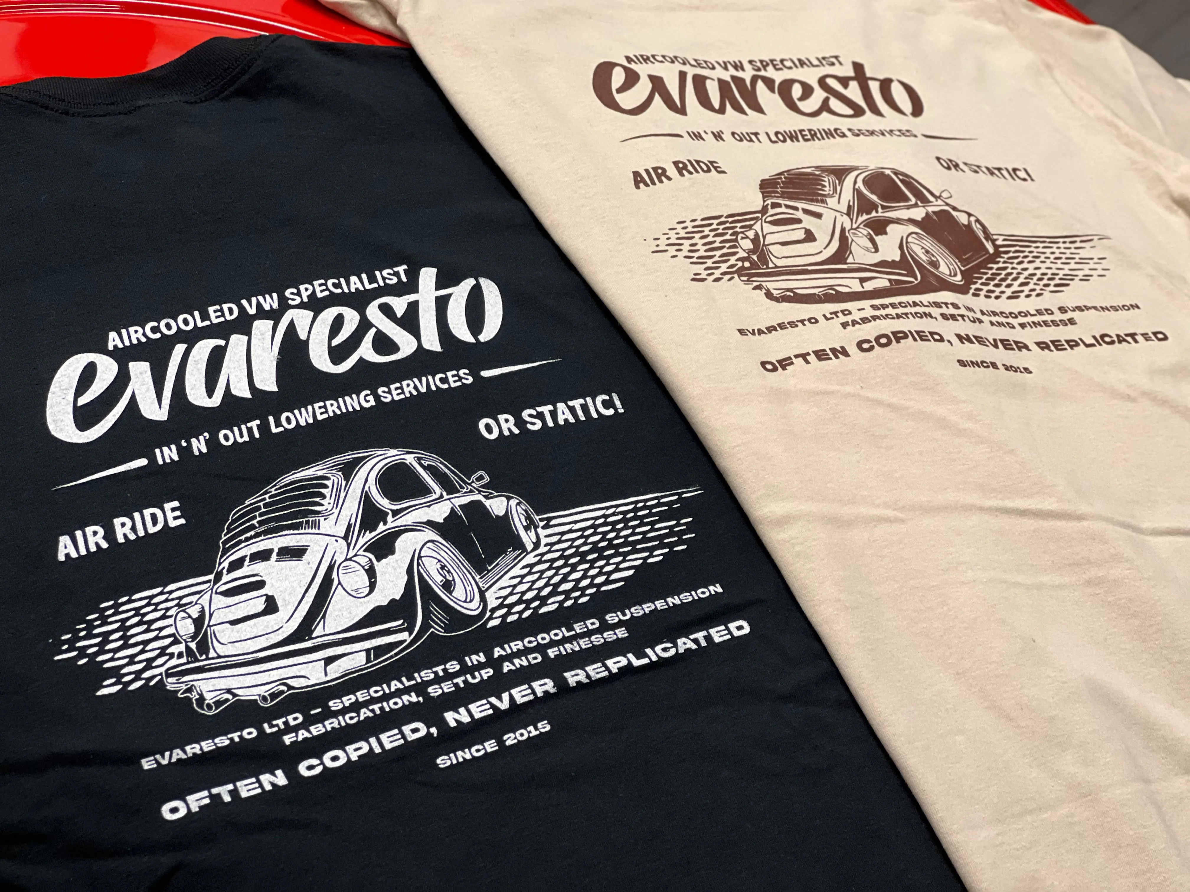EvaResto Official In' N' Out T-Shirt - Black