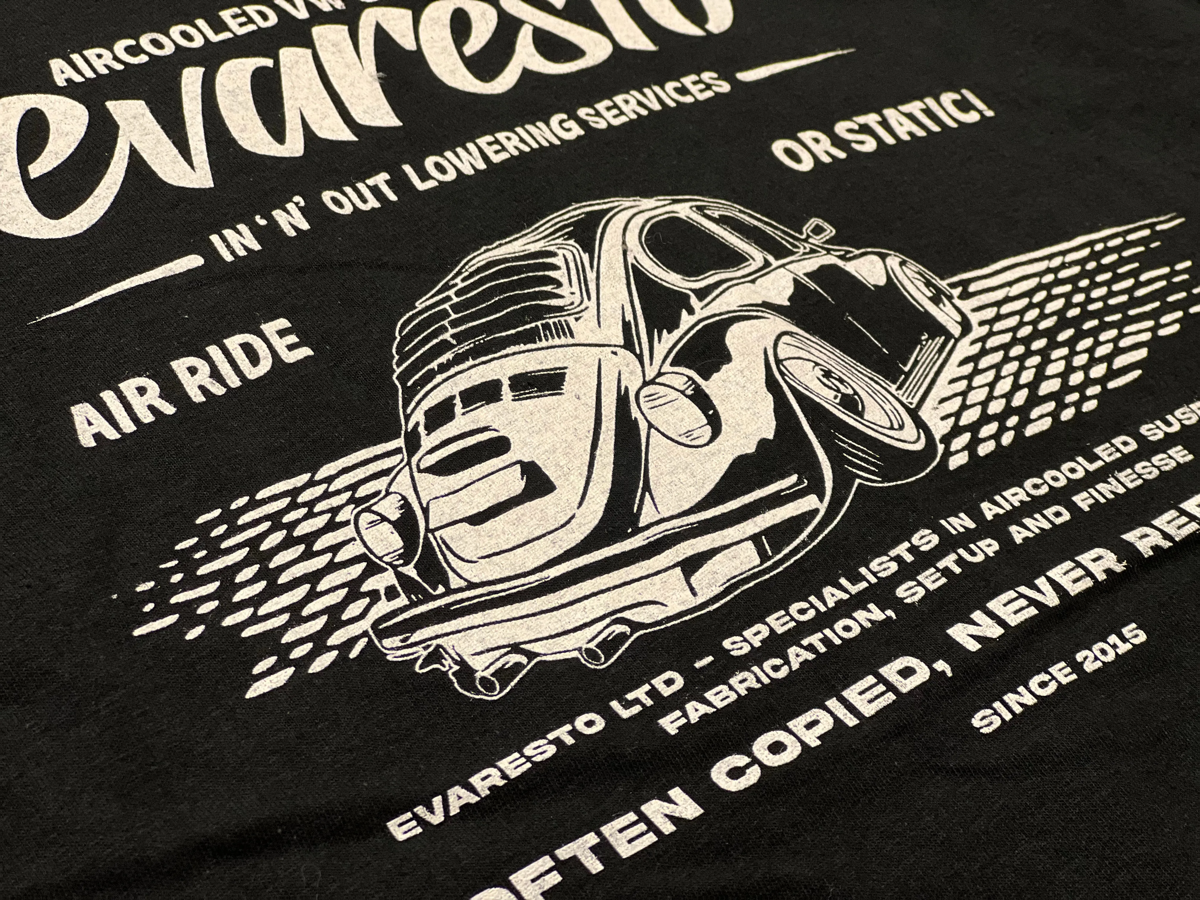 EvaResto Official In' N' Out T-Shirt - Black