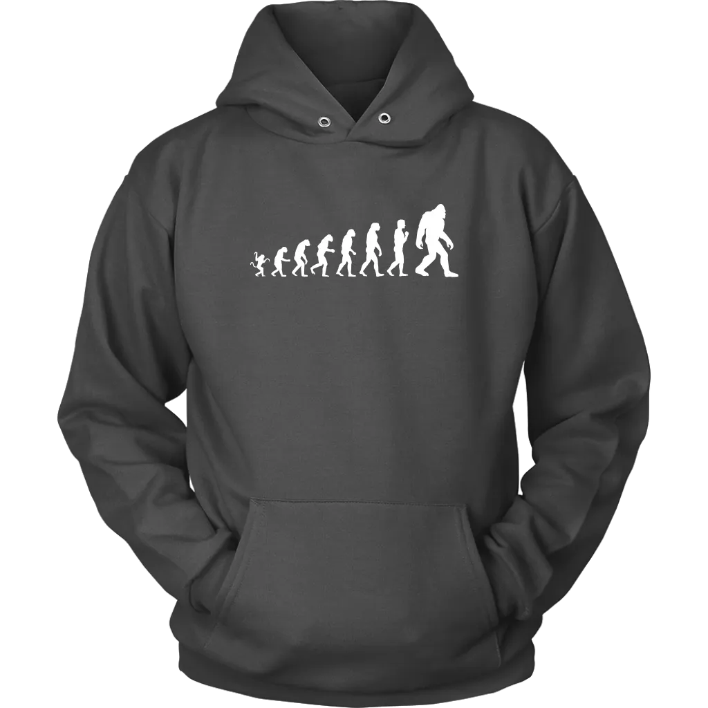 Evolution of Bigfoot Hoodie