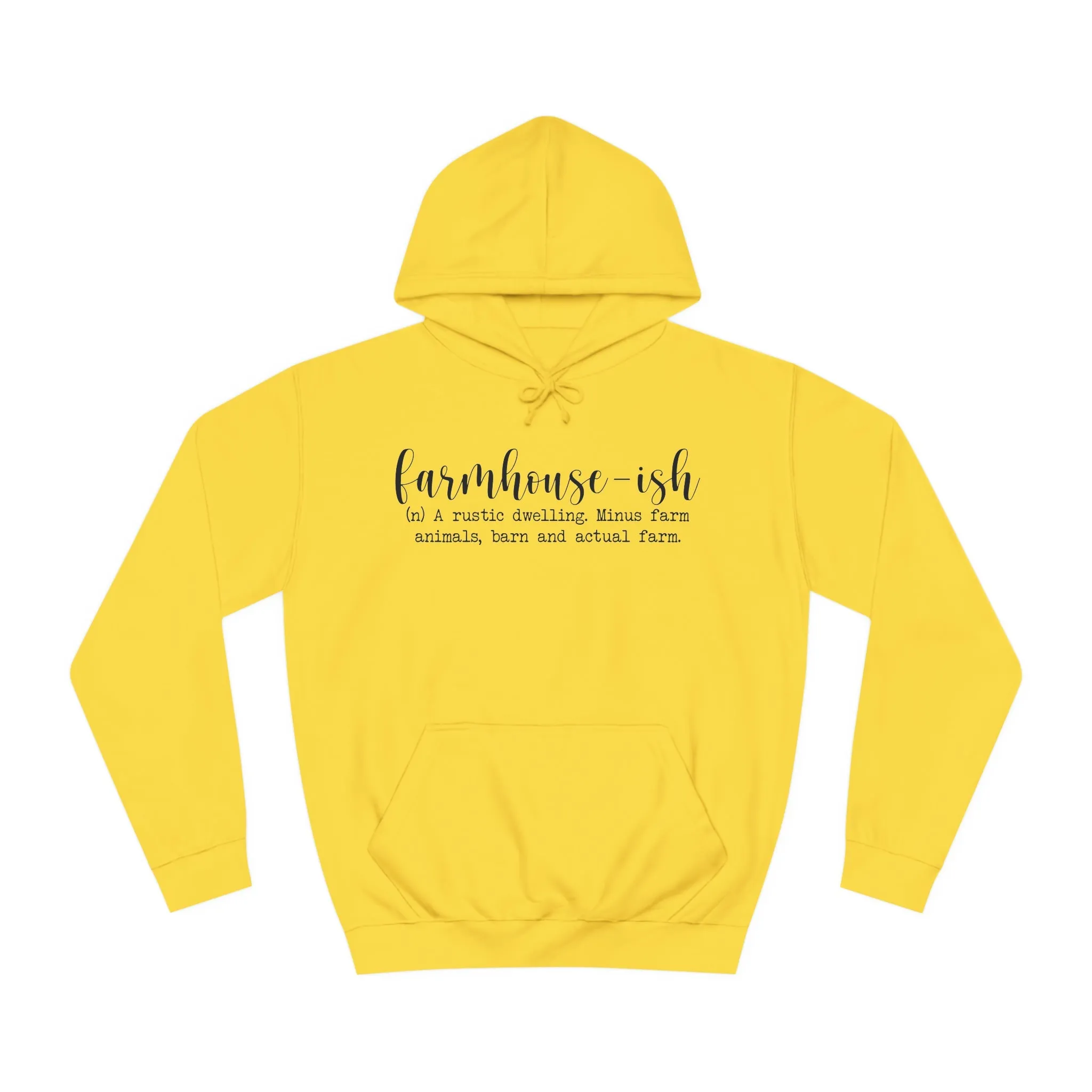 Farmhouse-ish College Hoodie
