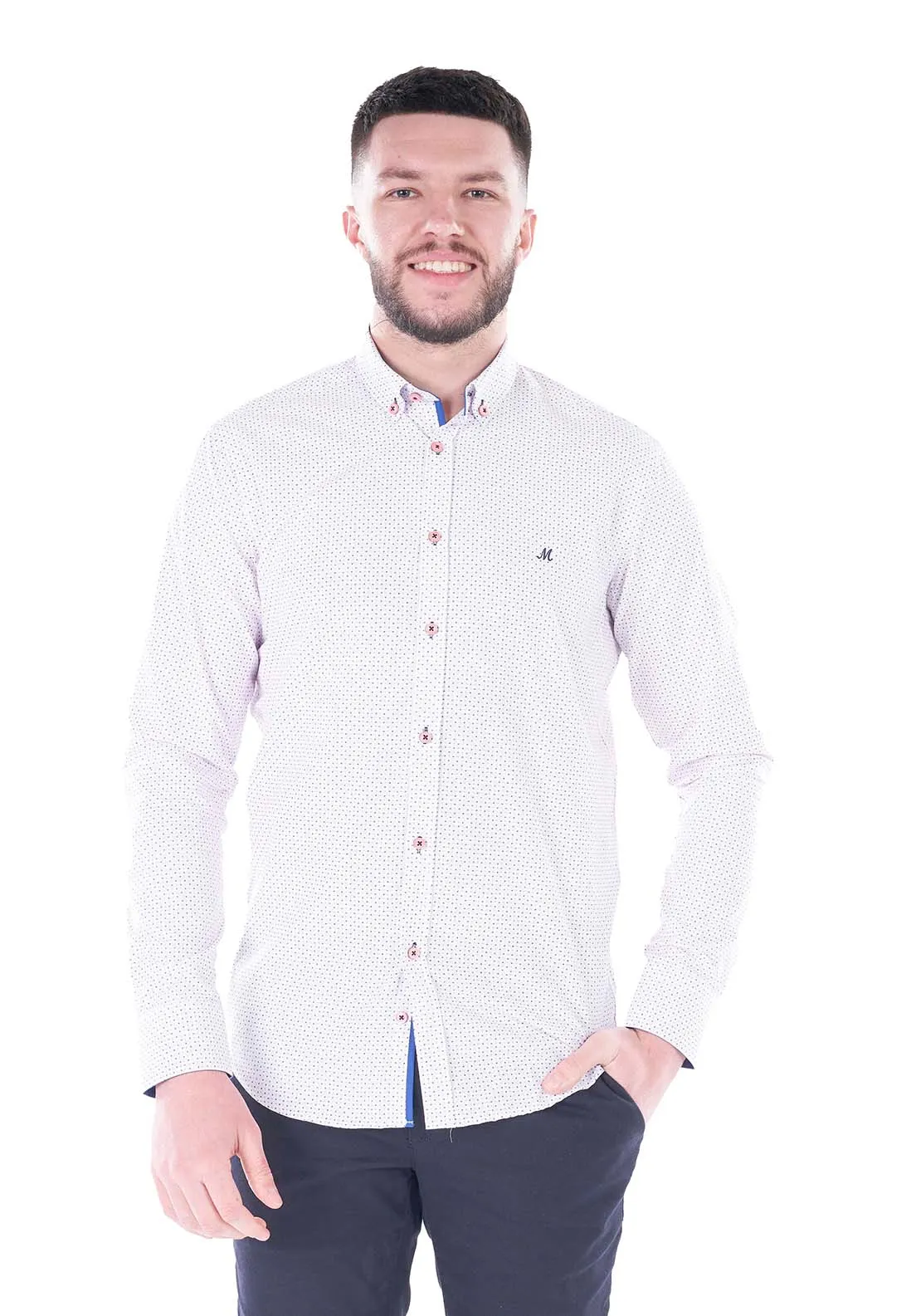 Farrell Long Sleeve Shirt - Pink