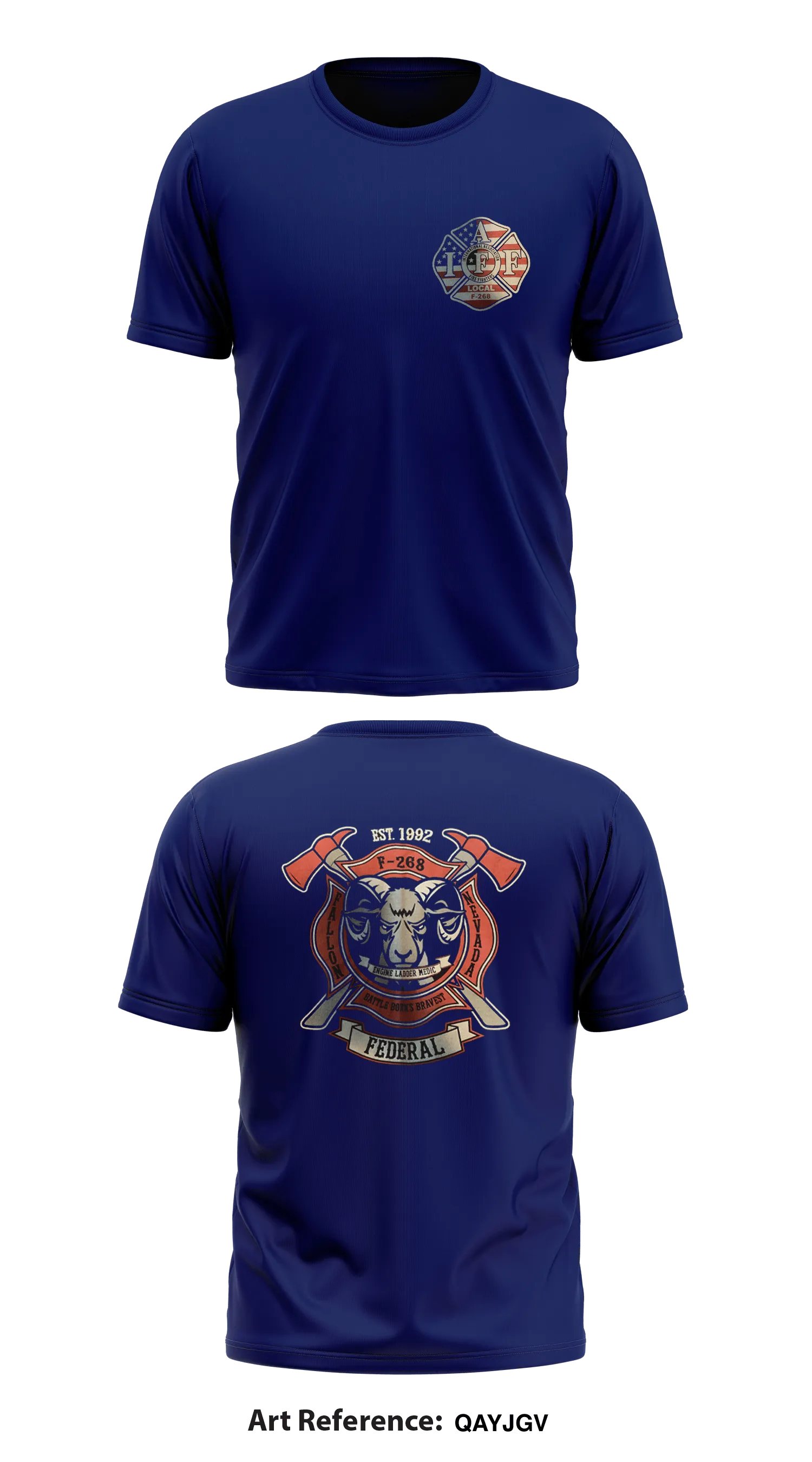 Federal Fire Department NAS Fallon Store 1 Core Men's SS Performance Tee - qAYJgV