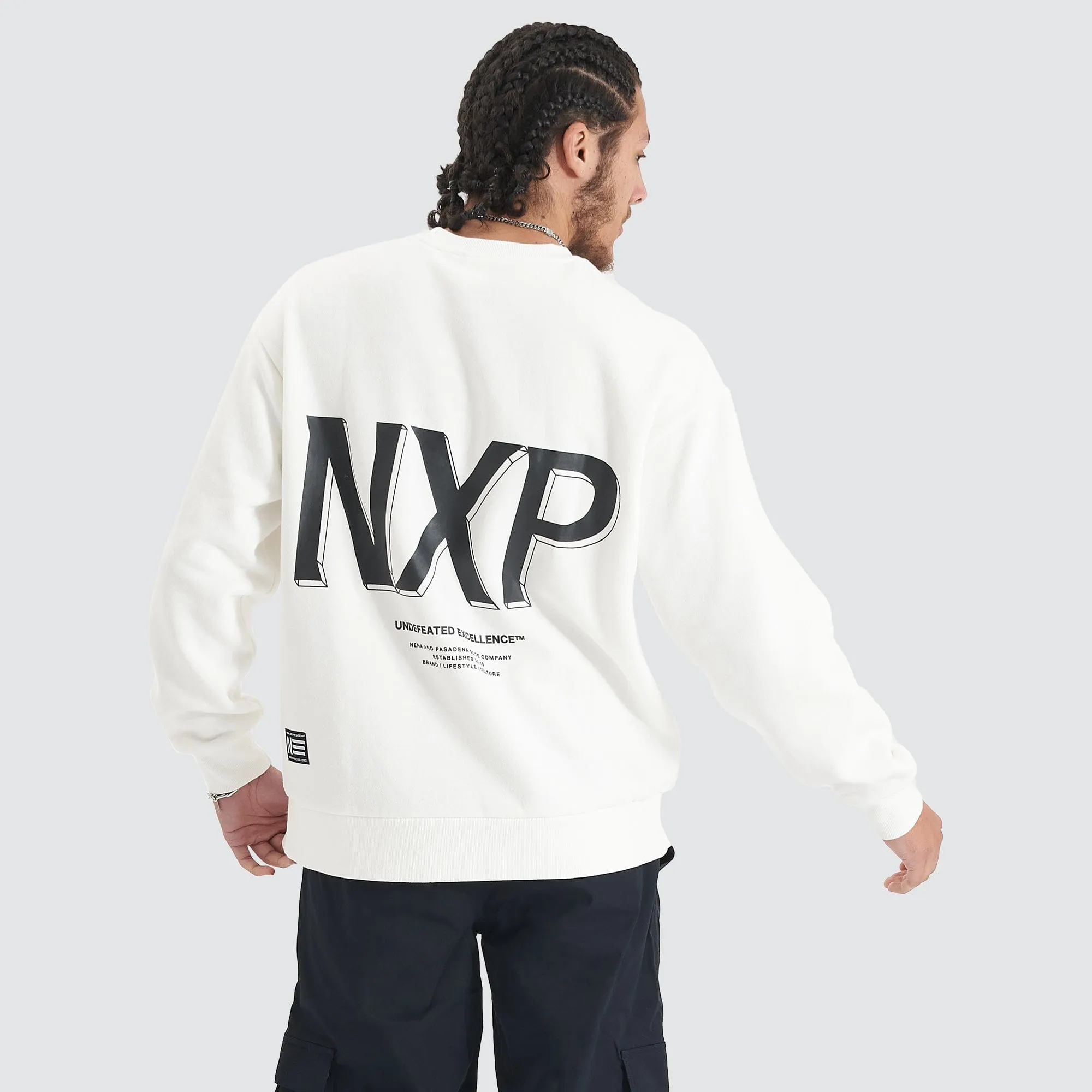 Federation Heavy Relaxed Sweater Natural White