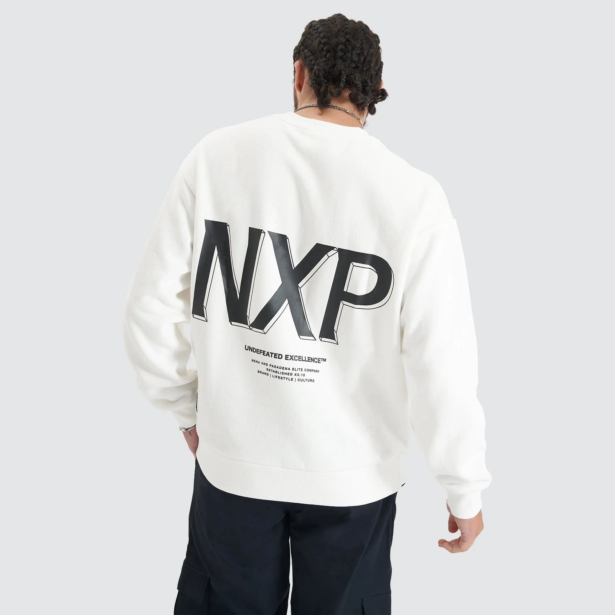 Federation Heavy Relaxed Sweater Natural White