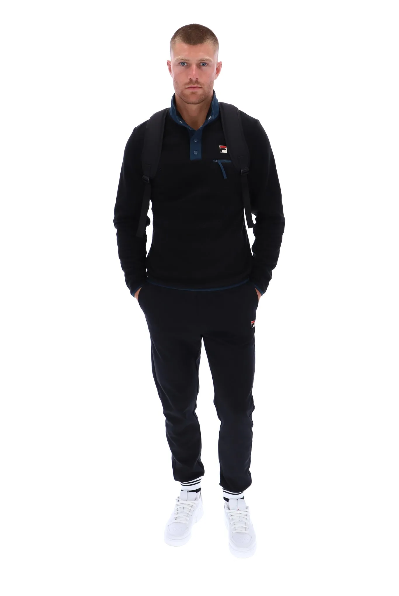Fila Pavel Polar Fleece Black/Dark Teal