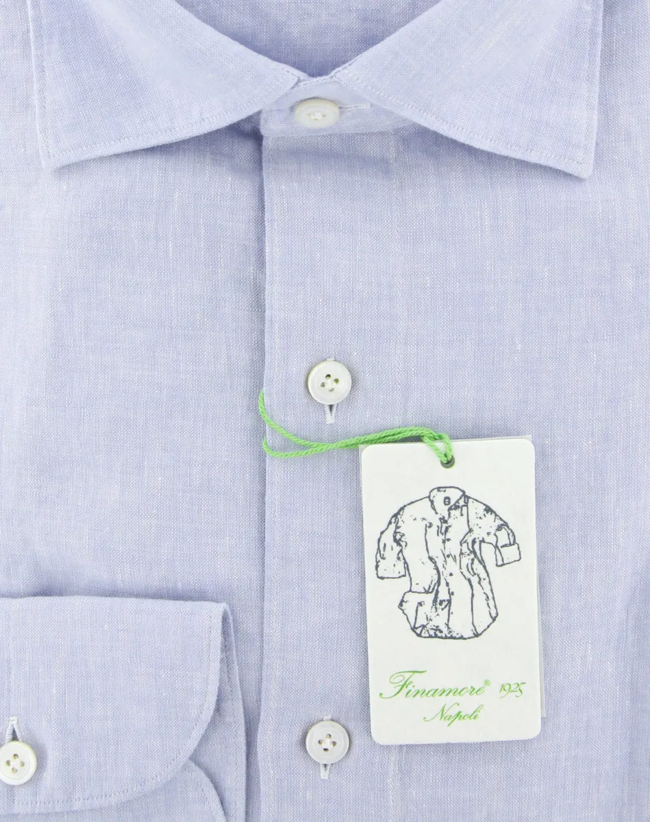Finamore Napoli Light Blue Shirt - Extra Slim