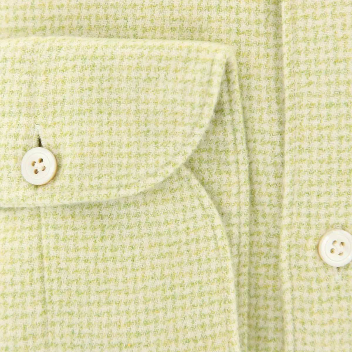 Finamore Napoli Light Green Shirt - Extra Slim