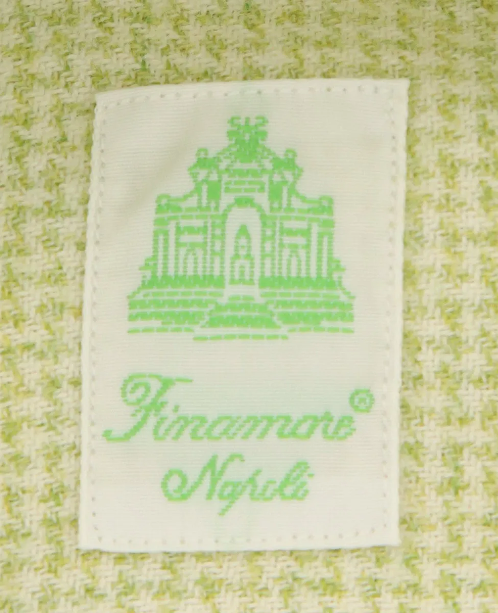 Finamore Napoli Light Green Shirt - Extra Slim