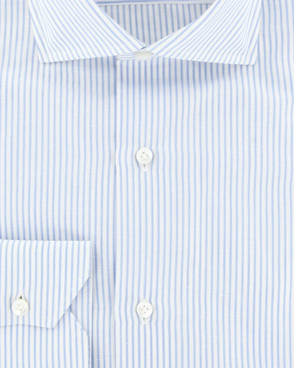 Fiori Di Lusso Light Blue Shirt - Slim