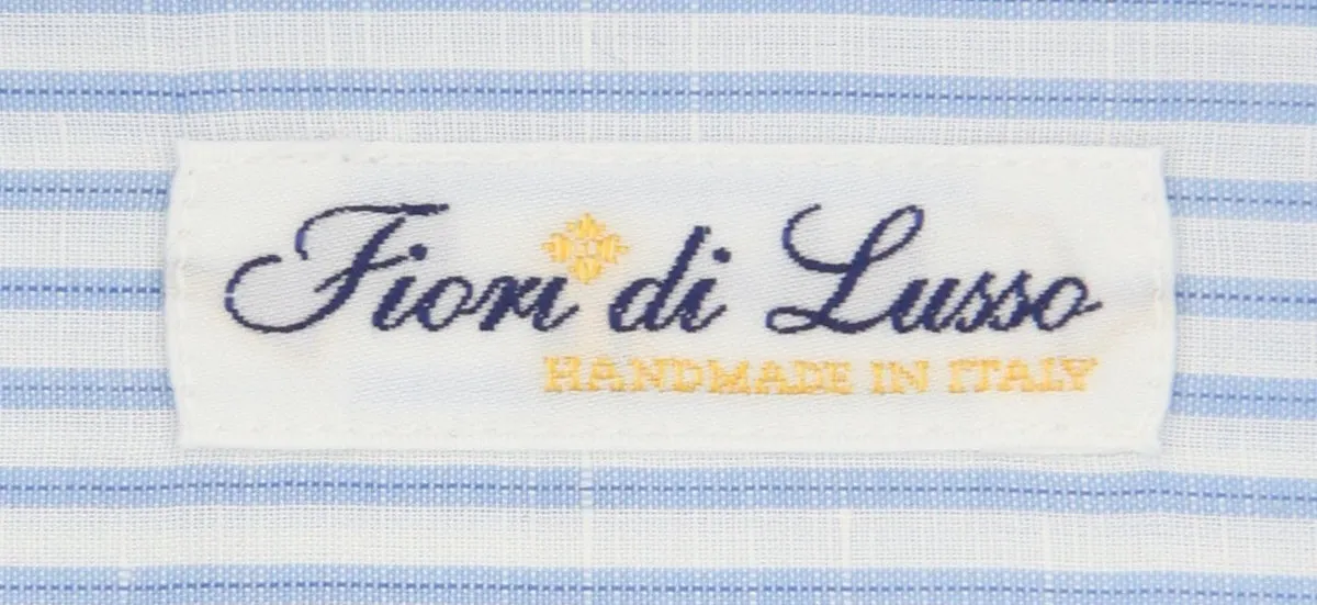 Fiori Di Lusso Light Blue Shirt - Slim