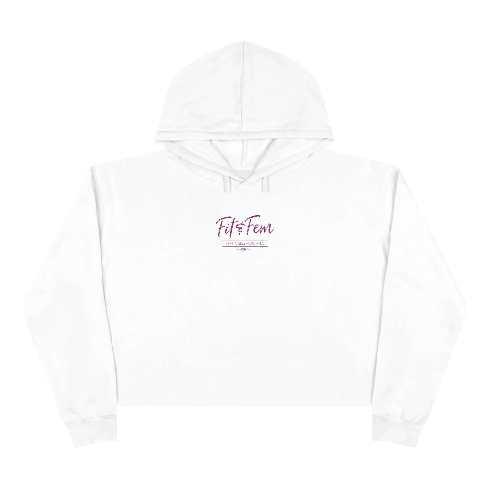 Fit & Fem with @fitvibes.adriana - Cropped Hoodie