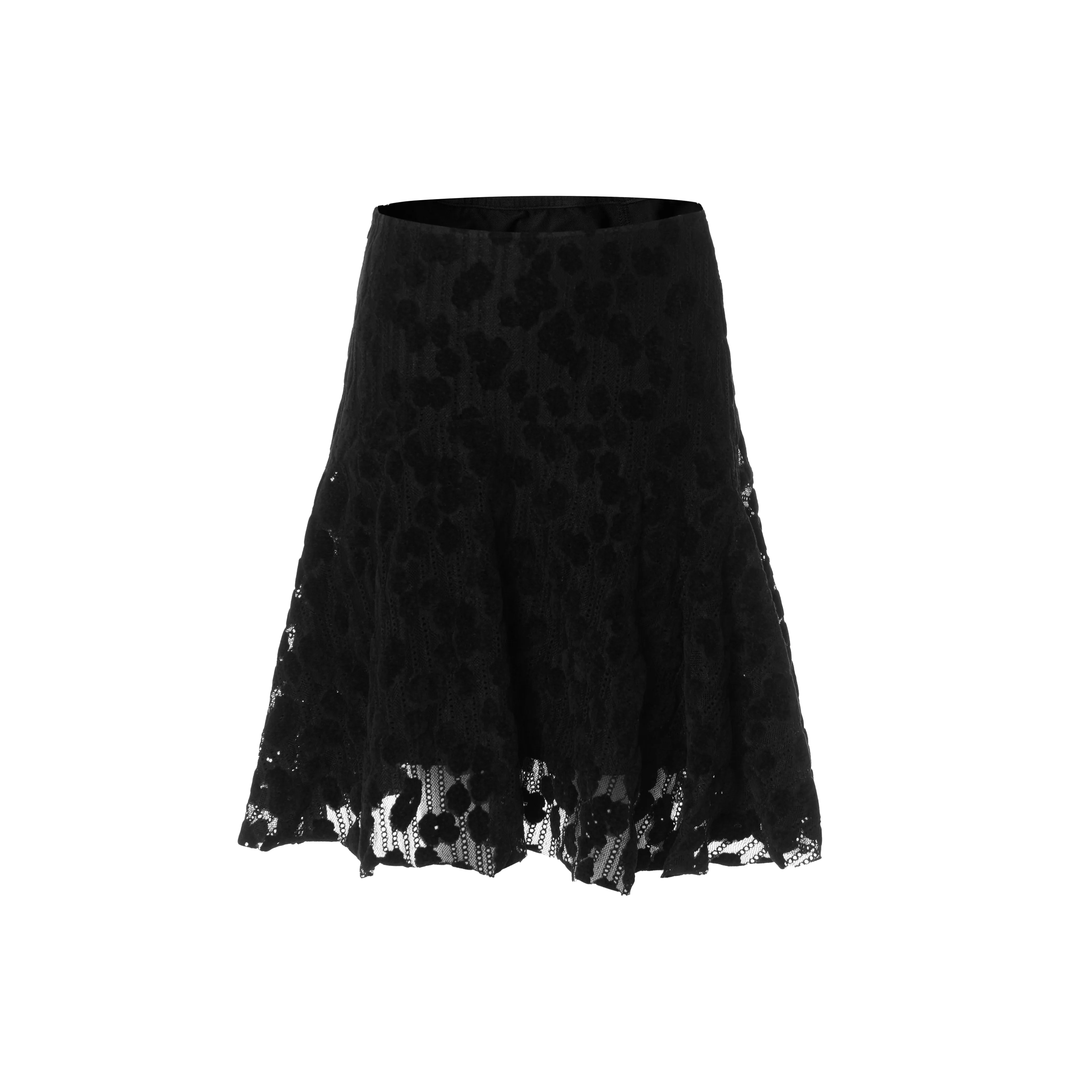 Floral Lace Skirt Set