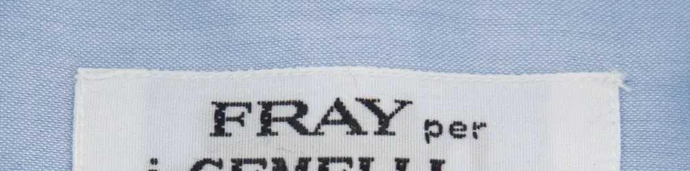 Fray Light Blue Shirt - Slim